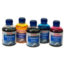 Комплект чернил WWM E26 для Epson XP, L (5x200)